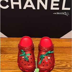 NWT, holiday crocs, gift and etc.